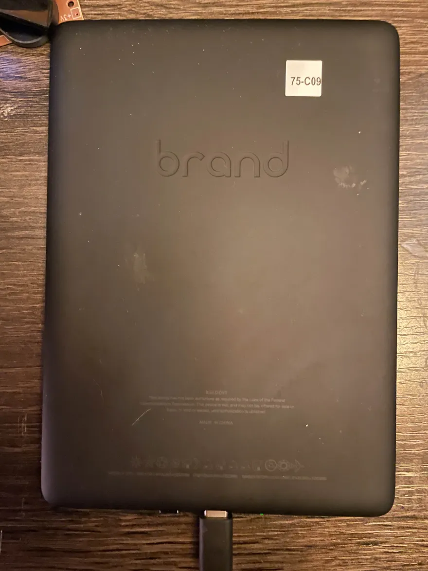 scam.net's prototype Kindle